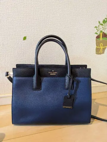 케이트 스페이드 네이비 토트백