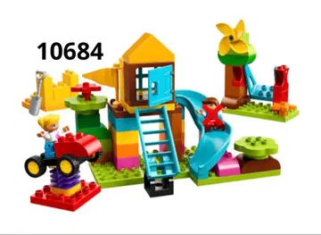 LEGO DUPLO 미도리 컨테이너 슈퍼 디럭스 커다란 공원