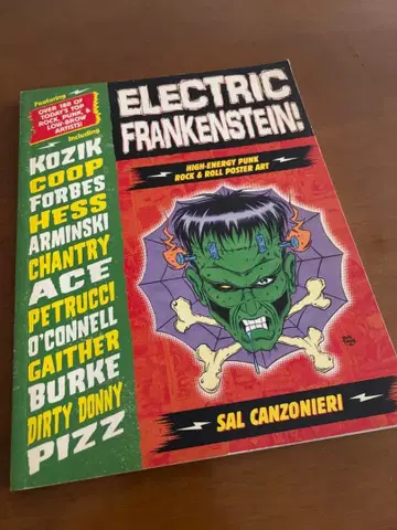 ELECTRIC FRANKENSTEIN ! 포스터 아트북 외국도서