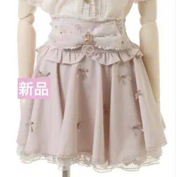 LIZ LISA 리즈리사 메니 리본 서큘러 스커트