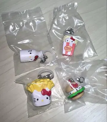 헬로키티 아메리칸 디자인 메지루시 액세서리 4종 세트