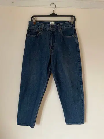 CIOTA 수빈 코튼 13.5oz 와이드 테이퍼드 데님