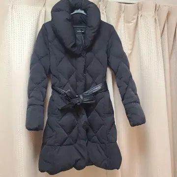 메이슨 그레이 블랙 퀼팅 다운 롱 코트 사이즈 1