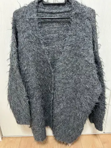 포근포근 그레이 가디건 사이즈 F