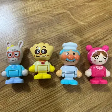 호빵맨 타운 인형 미미선생님 잼아저씨 크림빵다