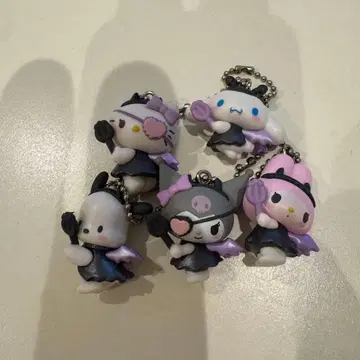 산리오 장난꾸러기 악마 스윙 5체 세트