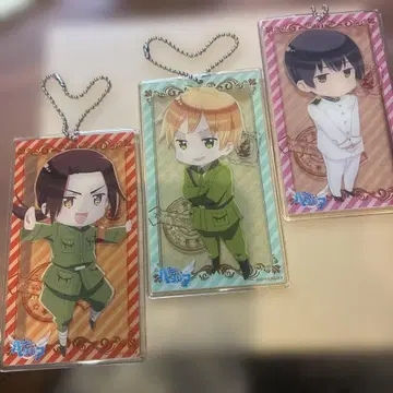 헤타리아 더 월드 트윙클 클리어 스트랩 3개 세트