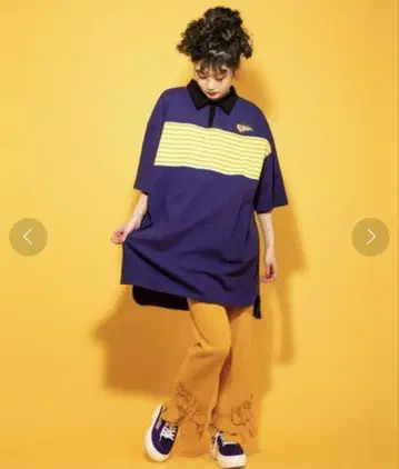 Candy Stripper DANGER DINER POLO 원피스