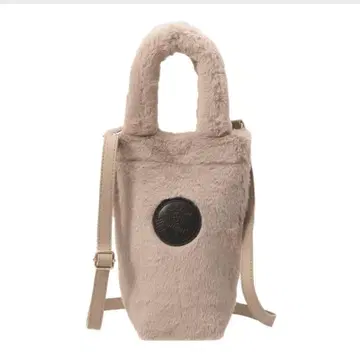 스벅 스타벅스 보틀 숄더백 퍼 베이지