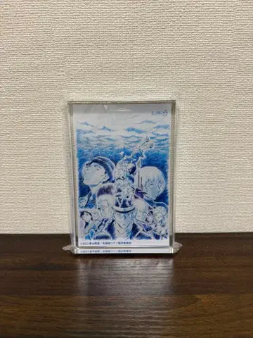 극장판 명탐정 코난 흑철의 어영 아크릴 블록