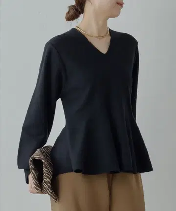 gallardagalante 페플럼 니트