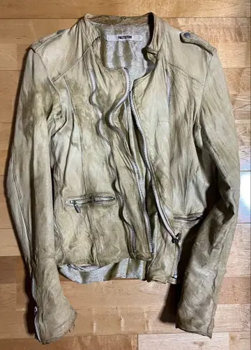 FACTOTUM 팩토탐 가죽 싱글 라이더 자켓