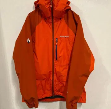 mont-bell 다이나액션 후드티 오렌지 GORE-TEX