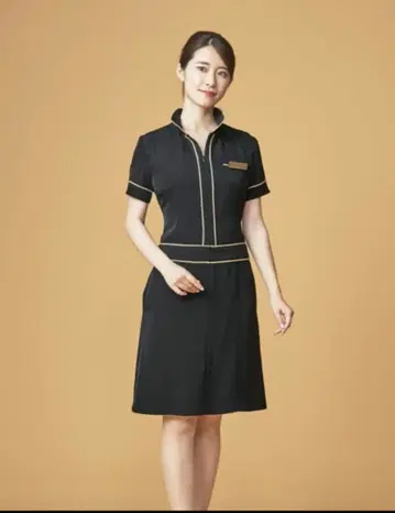 에스테틱 원피스 블랙