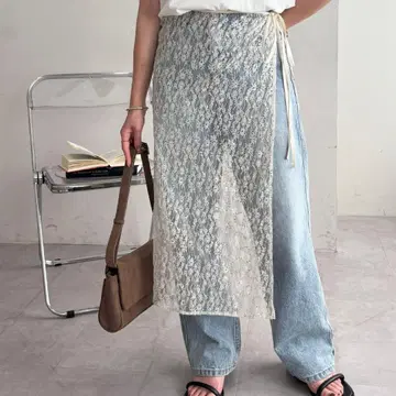 디스코트 랩스커트 스팽글