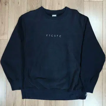 FTC 블랙 맨투맨 트레이닝복 M 스케이터 스트릿