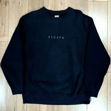 FTC 블랙 맨투맨 트레이닝복 M 스케이터 스트릿