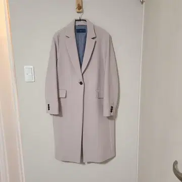 SHIPS 라이트 그레이 체스터 코트