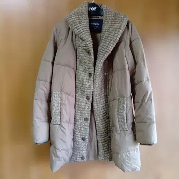 Owlspale 베이지 다운 자켓 L