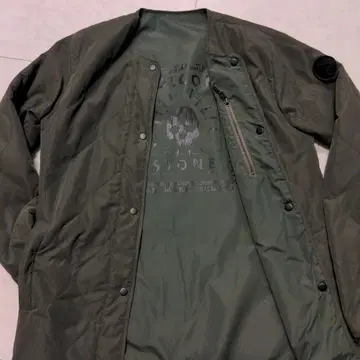 VOLCOM 퀼팅 자켓 Reversible