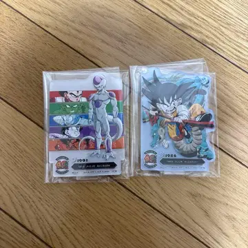 프리저 손오공 아크릴 스탠드 세트 제일복권 40주년