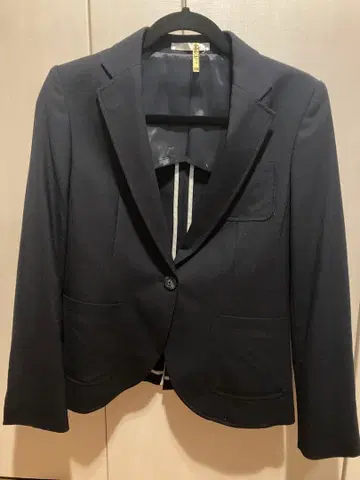 아오키 네이비 자켓 팬츠 세트