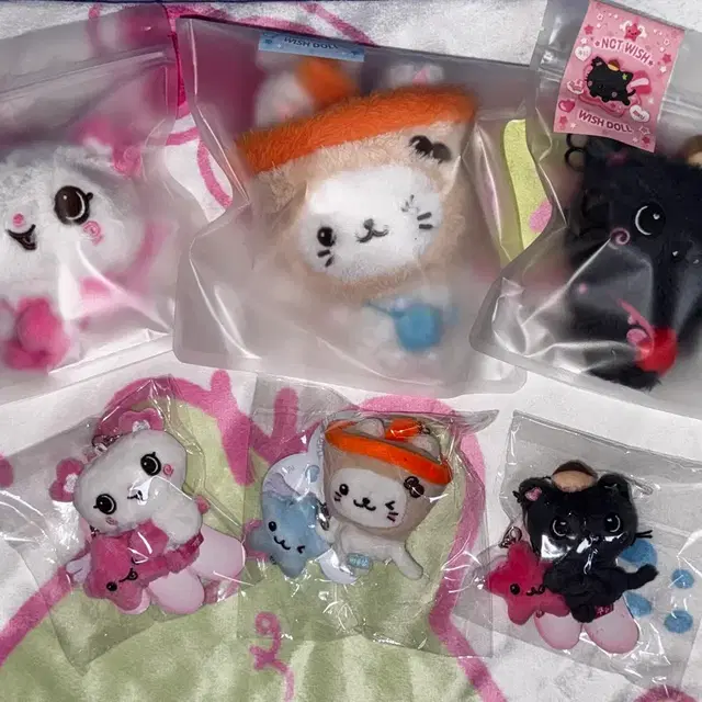 미개봉)엔시티위시 미니 위시돌 쿠리 버블냥 팡이 응원봉 키링 초판 판매