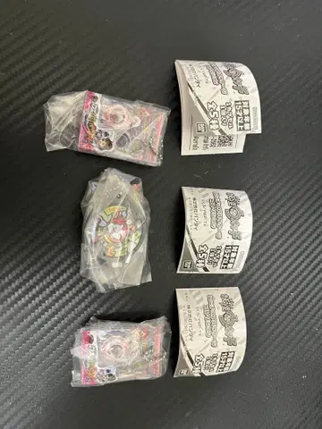 캡슐 토이 3개 세트 미개봉