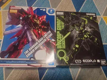 MG 시난주 메카니컬 클리어 & 유니콘 건담 리서큘레이션