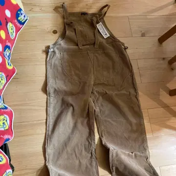 NAPRON 코듀로이 살로펫 사이즈 1.5 베이지 택 포함 일본제