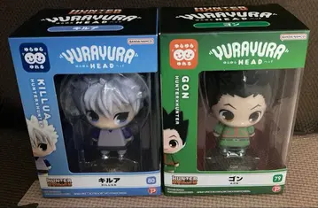 HUNTER x HUNTER 유라유라HEAD 곤 키루아 피규어 세트