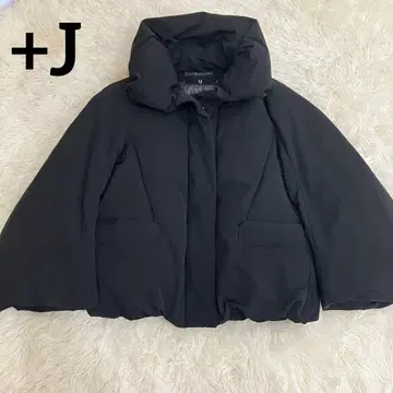 세탁 가능한 유니클로 +J 질 샌더 콜라보 하이브리드 다운 자켓 S 블랙