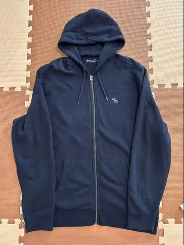 Abercrombie & Fitch 네이비 후드티 XXL 아바클로