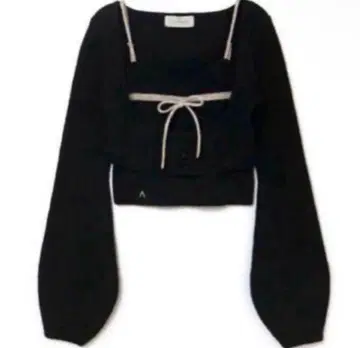 ANDMARY Natalie 리본 세트 블랙 안도마리