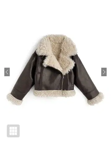 GRL 2way 퍼 가죽 자켓