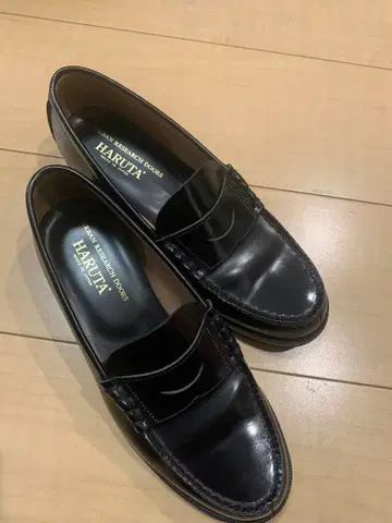 어반 리서치 HARUTA 24.5cmEE 블랙 로퍼