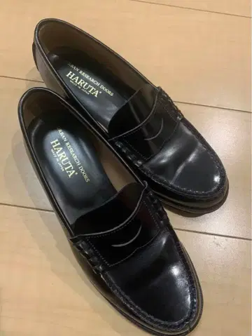 어반 리서치 HARUTA 로퍼 24.5cmEE 블랙