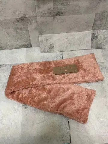 컨버스 CONVERSE 밴딩 플리스 보아 머플러 핑크