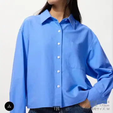 UNIQLO 유니클로 새상품 JW ANDERSON 옥스퍼드 셔츠 BLUE