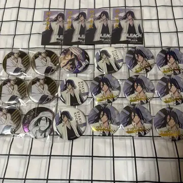 BLEACH 쿠치키 뱌쿠야 캔뱃지 세트
