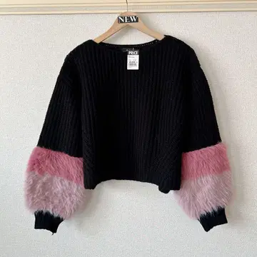 새상품급 니트 퍼 GYDA EMODA rienda WEGO