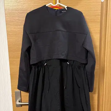 BRAHMIN 차콜 그레이 도킹 원피스