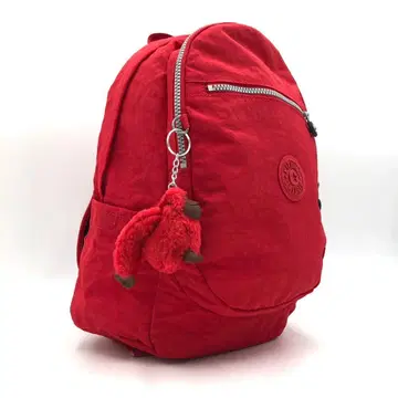 [ 새상품급 ] 키플링 럭색 빨간색 레드 나일론 미니백