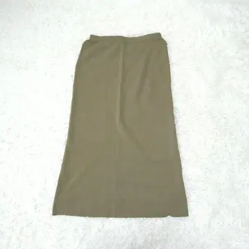 완판템 새상품급 LEPSIM 14게이지 니트 내로우 스커트 F 카키