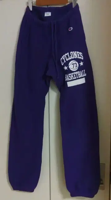 Champion 버디 별주 스웨트 팬츠 파랑 택