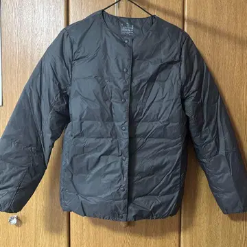 블랙 다운 자켓 XL