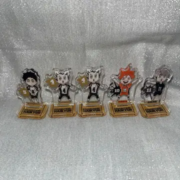 하이큐전 아크릴 mini 피규어 5점