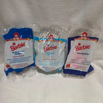 바비 인형 세트 3개 맥도날드
