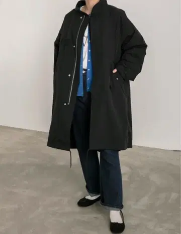 BONLECILL M-65 드로스트 퀼팅 라이너 포함 모즈 코트