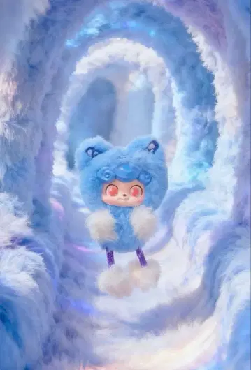 Q.Kid Wave Club 봉제 인형 키링